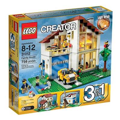 Casa familiei 3in1 Creator 8-12 ani, L31012, Lego