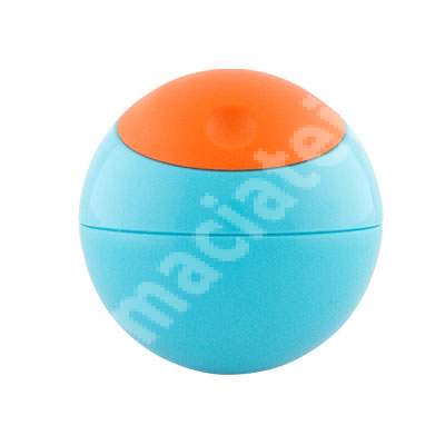 Caserola in forma de minge portocaliu/bleu Snack Ball, B277, Boon