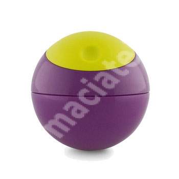 Caserola in forma de minge verde/mov Snack Ball, B278, Boon