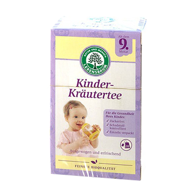 Ceai Bio dietetic pentru bebelusi, 20 plicuri, Lebensbaum
