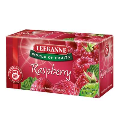 Ceai de fructe cu zmeura, 20 plicuri, Teekanne