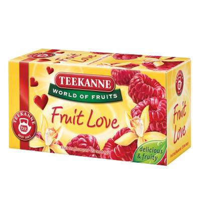 Ceai de fructe Fruit Love, 20 plicuri, Teekanne