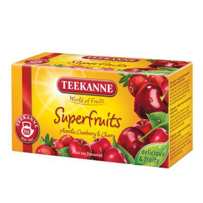Ceai de fructe Superfruits, 20 plicuri, Teekanne