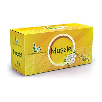 Ceai de Musetel, 20 plicuri, Larix