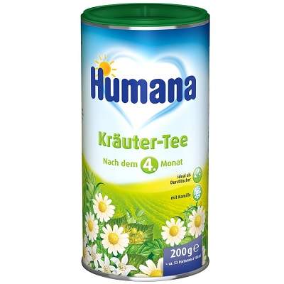 Ceai de plante, +4luni, 200g, Humana
