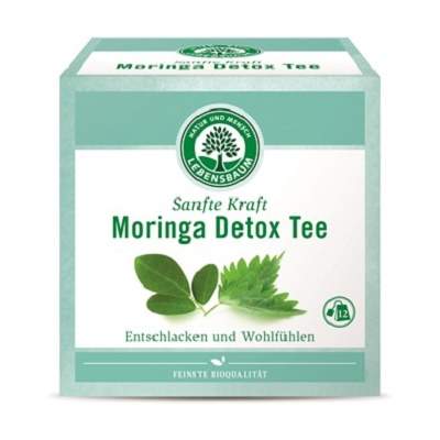 Ceai detox cu Moringa, 12 plicuri, Lebensbaum