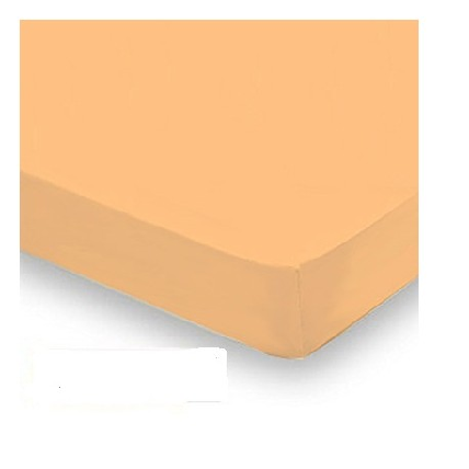 Cearceaf cu elastic portocaliu Jerse, 60x120 cm si 70x140 cm, 10300 18, Fillikid