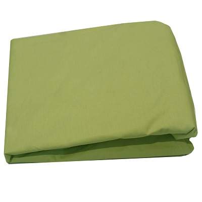 Cearceaf cu elastic, verde, 70x140X15 cm, BebeMix