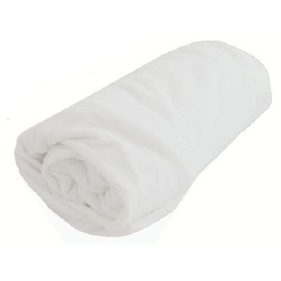 Cearsaf de pat alb, 60x120cm, DouxNid