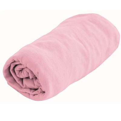 Cearsaf de pat rose, 60x120cm, DouxNid