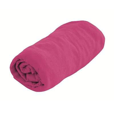 Cearsaf de pat roz framboise, 60x120cm, DouxNid