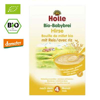 Cereale Bio din Mei fara lapte, Gr. 4 luni, 250 g, Holle Baby Food