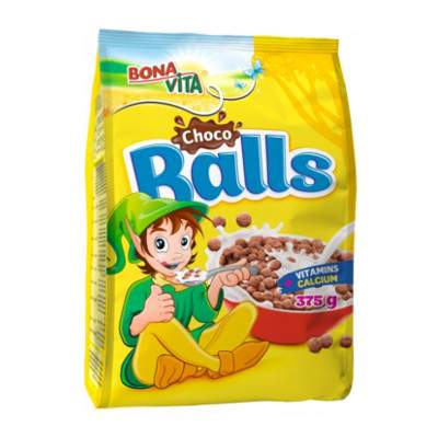 Cereale Choco Balls, 375 g, Bonavita