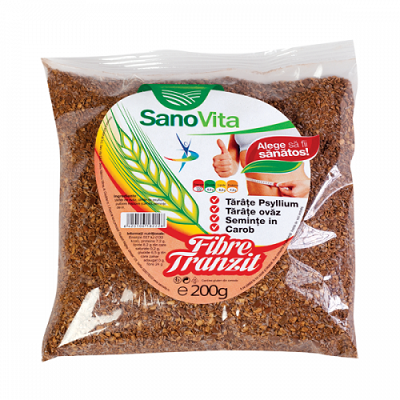 Cereale cu fibre tranzit, 200 g, Sanovita