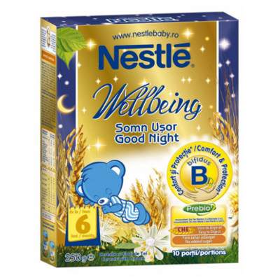 Cereale Som usor Wellbeing, Gr.+6 luni, 250 g, Nestle