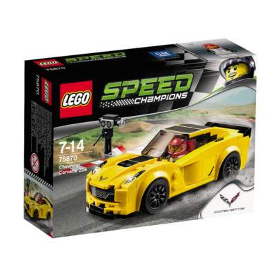 Chevrolet Corvette Speed Champions, 7-14 ani, L75870, Lego 