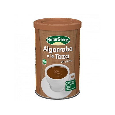 Ciocolata calda vegana instant din roscove, 250 g, NaturGreen
