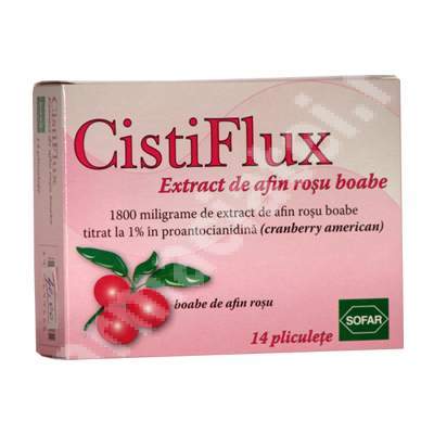 CistiFlux, 14 pliculete, Sofar