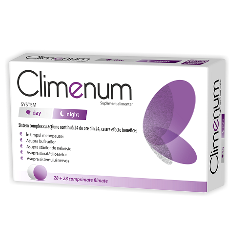 Climenum System day&night, 56 comprimate, Zdrovit