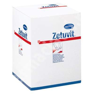 Comprese absorbante, Zetuvit, 10x20 cm, 25 bucati, Hartmann