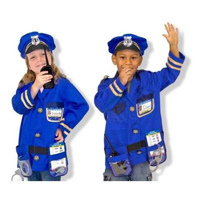 Costum carnaval copii ofiter de politie, MD4835, Melissa&Doug