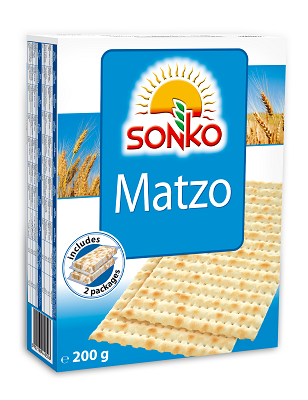 Crackers, Matzo, fara drojdie, 200 g, Sonko