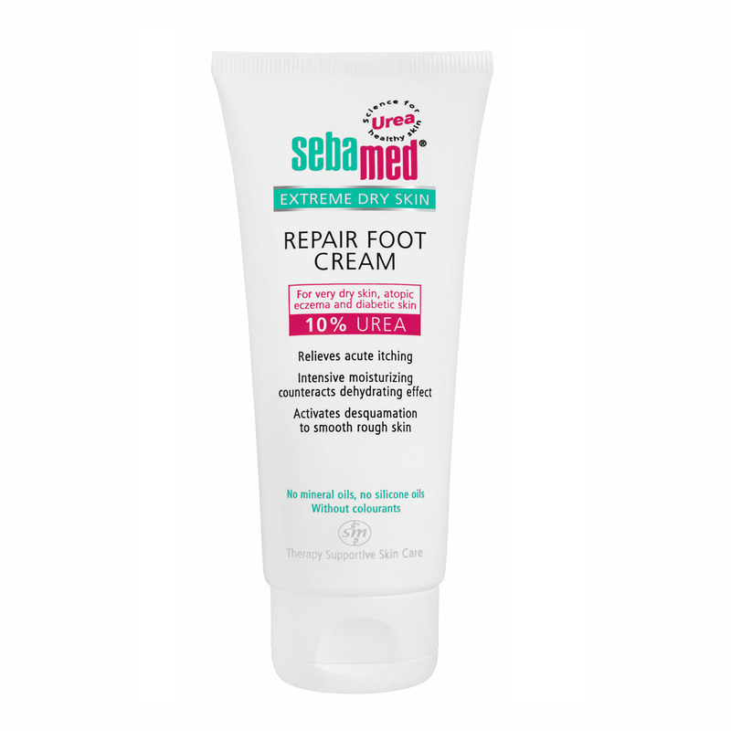 Crema pentru picioare cu 10% uree Extreme Dry Skin, 100 ml, Sebamed