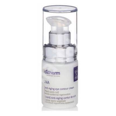 Crema anti-aging contur de ochi Una, 15 ml, Ivatherm