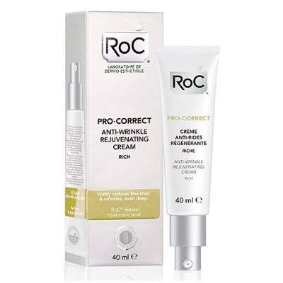 Crema antirid regeneranta Pro-Correct, 40 ml, Roc Division