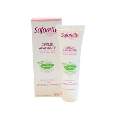 Crema calmanta ingrijire intima si corporala Saforelle Smoothing Cream, 50 ml, Laboratoarele Iprad