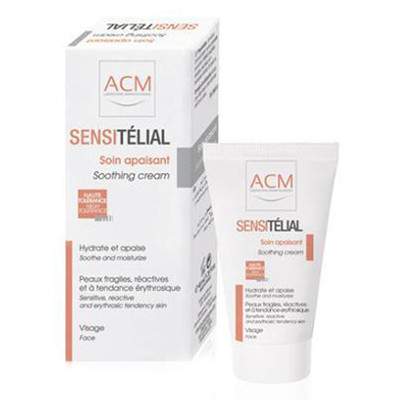 Crema calmanta pentru piele iritata Sensitelial, 40 ml, Acm