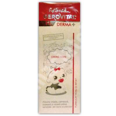 Crema copii Gerovital H3 Derma plus, 50 ml, Farmec