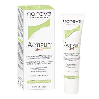 Crema corectoare anti-imperfectiuni Keratozine Actipur 3in1, 30 ml, Noreva