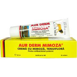 Crema cu mimoza tenuiflora - Aur Derm, 30 ml, Laur Med
