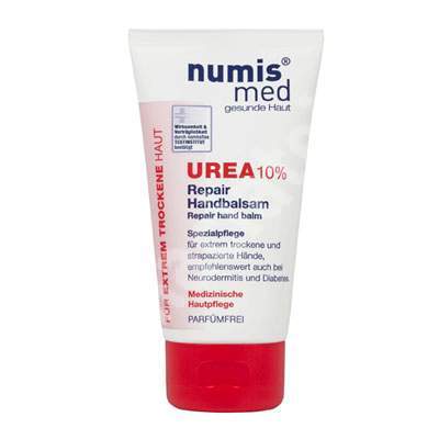 Crema de maini dermatocosmetica cu uree 10% pentru piele uscata si foarte uscata, 75 ml, NumisMed