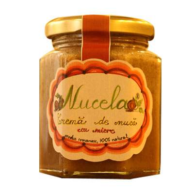 Crema de miere cu nuca Nucela, 210 g, Prisaca Transilvania