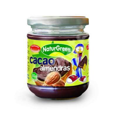 Crema de migdale si cacao, 200 gr, Naturgreen