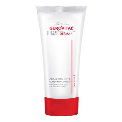 Crema emolienta super hidratanta piele atopica Gerovital H3 Derma+, 100 ml, Farmec