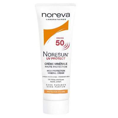 Crema minerala protectie solara Noresun UV Protect SPF 50, 40 ml, Noreva