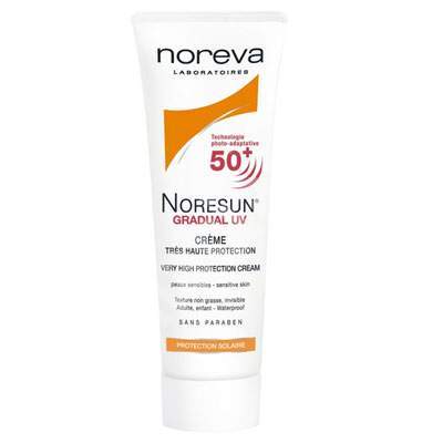 Crema protectie solara Noresun Gradual UV SPF 50 , 40 ml, Noreva