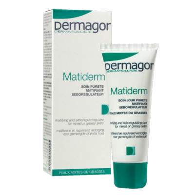 Crema purifianta pentru piele grasa Matiderm, 40 ml, Dermagor