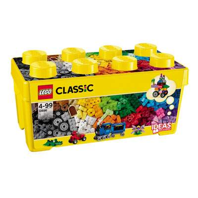 Cutie medie de constructie creativa Classic, +4 ani, 10696, Lego