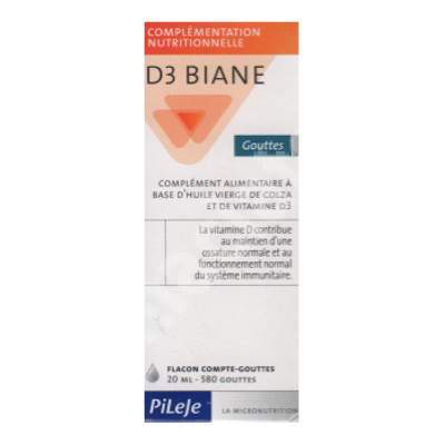 D3 Biane, 20 ml, Pileje