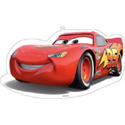 Decoratiune 3D, Fulger McQueen, Cars, 69133, Disney