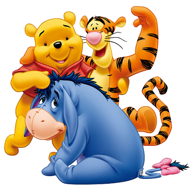 Decoratiune 3D, Winnie the Pooh, Tigger and Eeyore, 69113, Disney