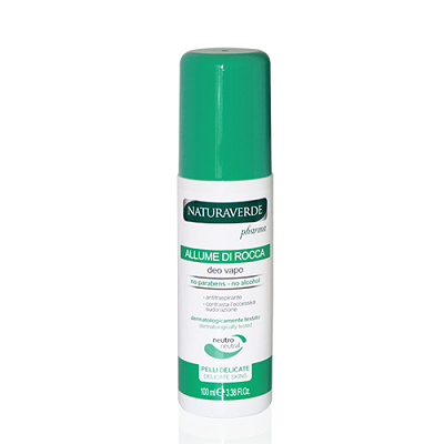 Deodorant spray cu piatra de alaun, Neutral, 100 ml, Naturaverde