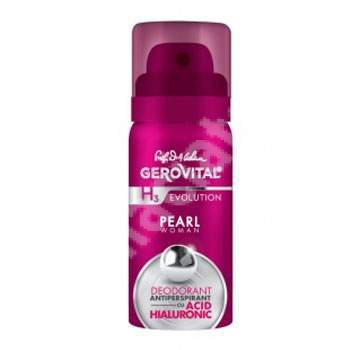 Deodorant spray Pearl Woman Gerovital H3 Evolution, 40 ml, Farmec