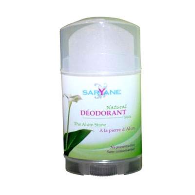 Deodorant stick cu piatra de Alaun, 100 g, Saryane