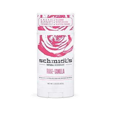 Deodorant stick - trandafir si vanilie, 92 g, Schmidt's