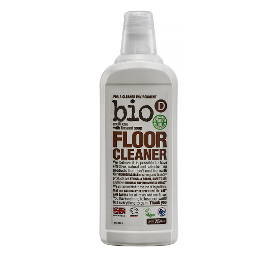 Solutie de curatat podeaua cu ulei de In Biodegradabil, 750 ml, Bio-D